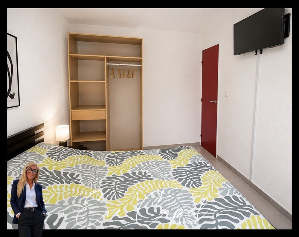 Vente Appartement Appartement à vendre 3 pièces LE CAP D'AGDE (34), Rez de jardin, Secteur pinede proche tennis et village naturiste, 2 chambres + Le cap d agde
