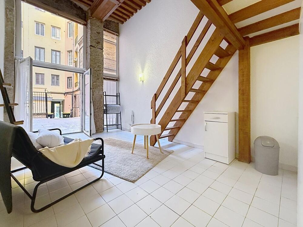 Vente Appartement Studio de charme avec mezzanine proche de la place Sathonay Lyon 1
