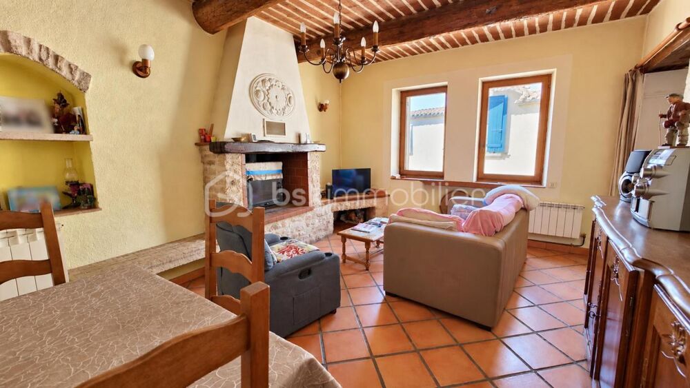 Vente Maison LAURIS – Maison de village avec terrasse sans vis-à-vis et grand garage Lauris