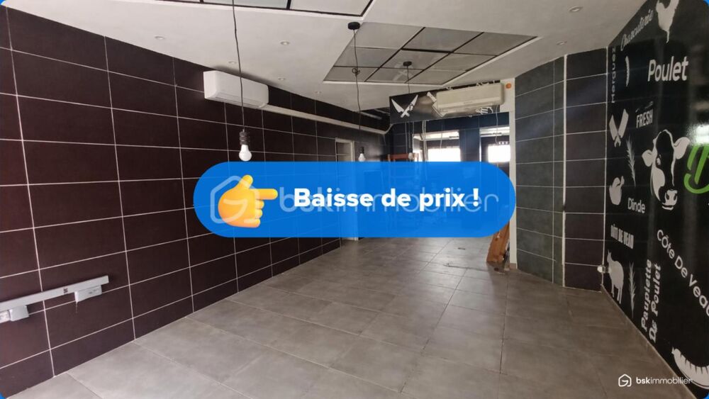   Local commercial avec appartement indépendant et caves 