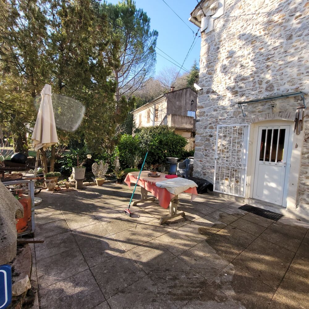 Dpt Gard (30), à vendre ALES Menudiere maison en pierre à rénover d'environ 134 m² sur terrain de 2200 m²