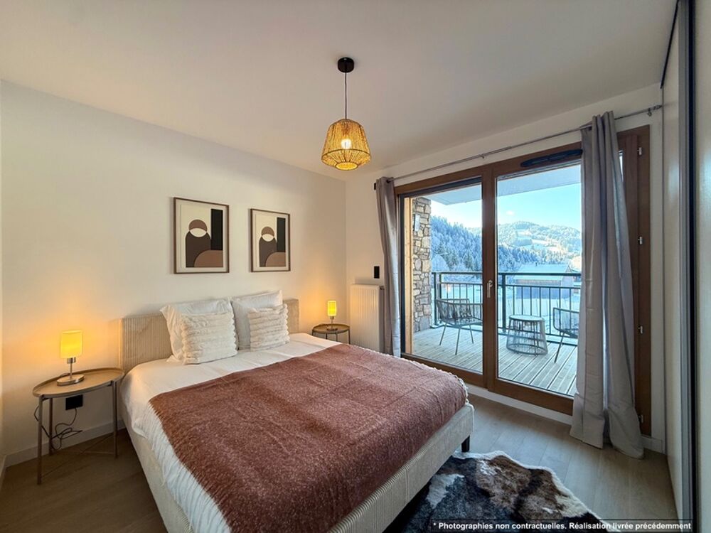 À vendre  Superbe appartement T4 de 106.72 m² avec balcon au coeur du village de Châtel (74)