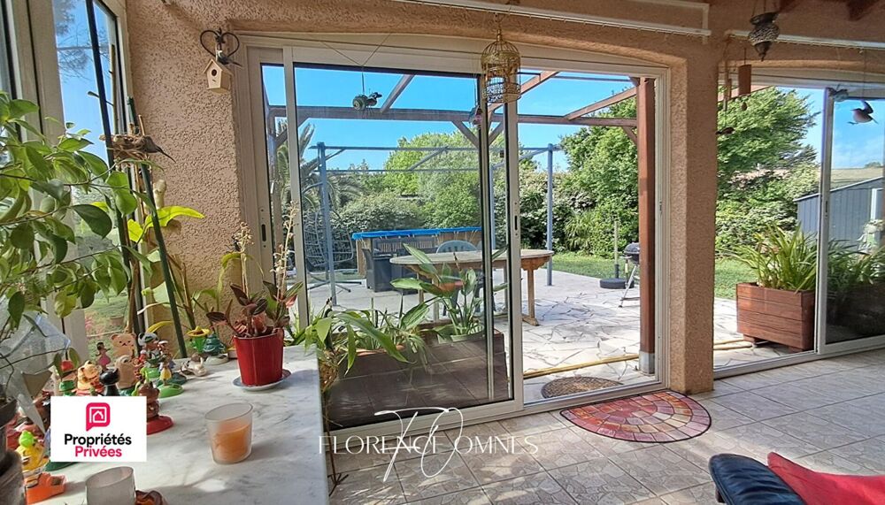 Vente Villa TREBES Villa de plain-pied - 145 m² - 5 chambres -Parcelle arborée de 1304 m² Trebes