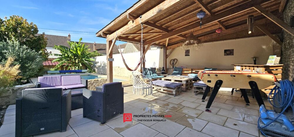 Vente Maison Belle propriété en pierre avec deux habitations et piscine chauffée Grangermont