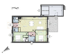  Maison � vendre 3 pi�ces 71 m�