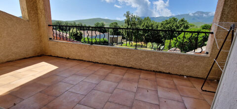   Dpt Corse (20), à vendre PIETRACORBARA STUDIO DE 30m² + TERRASE 1Om2 + JARDINET 45m2 Appartement - 1 pièce(s) - 30 m²