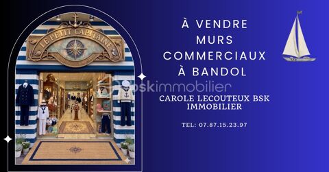 &Agrave; saisir – Local commercial &agrave; Bandol – 31,90 m&sup2; 216000 83150 Bandol