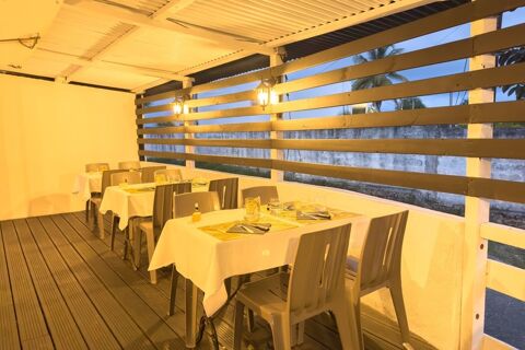A VENDRE - FONDS DE COMMERCE RESTAURANT DE REFERENCE AU GOSIER 200000 97190 Le gosier