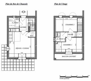  Maison à louer 3 pièces 52 m²