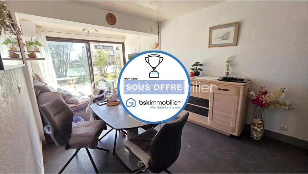 Vente Appartement EXCLUSIF - Naturiste - Magnifique 2 pièces agrandi, de plain-pied, avec double terrasse à 150m de la mer – Leucate (11) Leucate