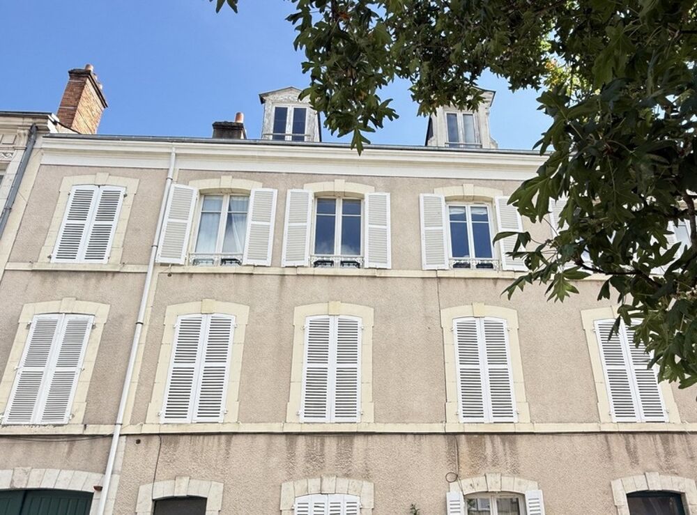 ORLEANS Dunois, appartement bourgeois T5 a vendre, grand garage, cave, petite copropriéte, cour commune, exclusivité