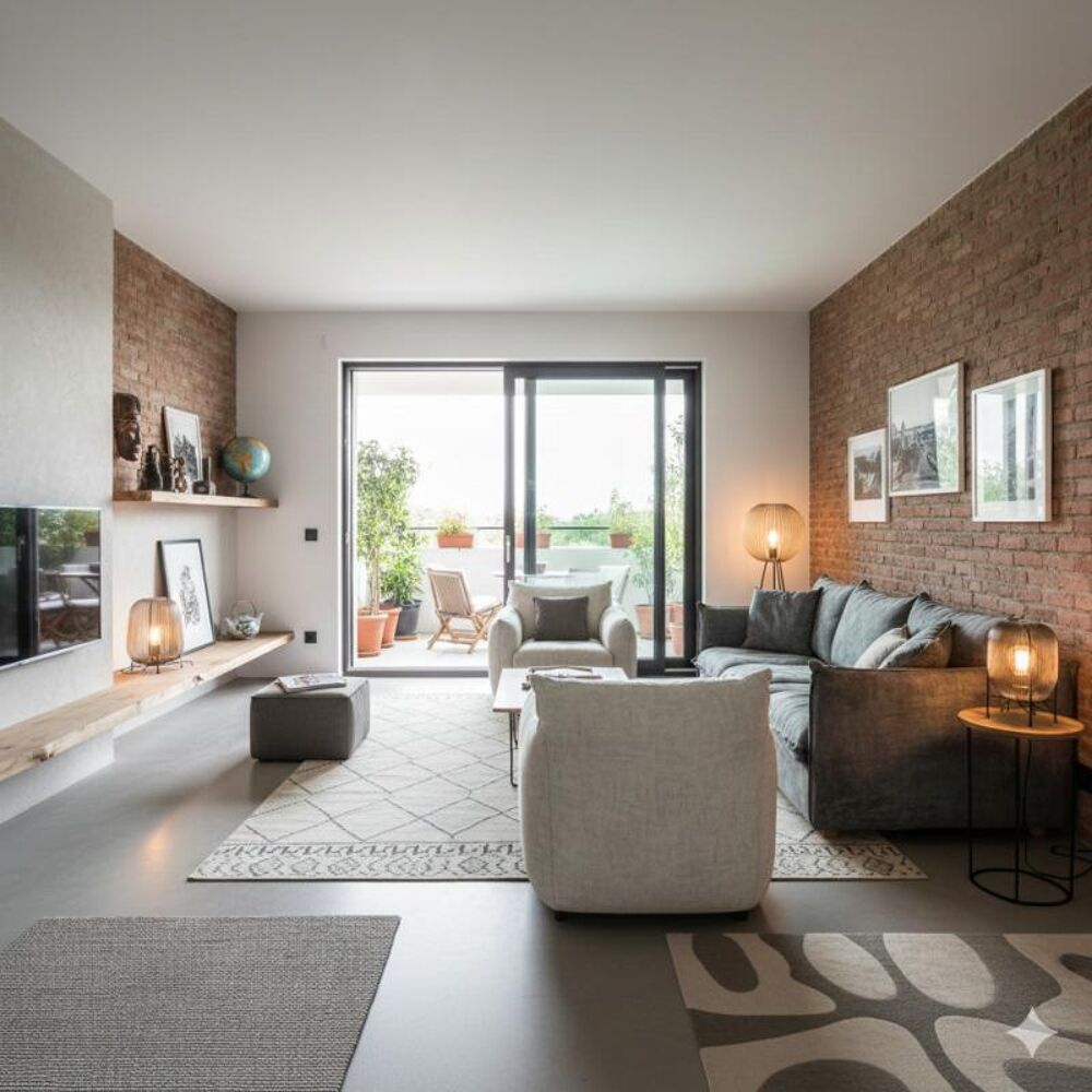 SUPERBE 3 PIÈCES AVEC 2 BEAUX BALCONS AU DERNIER ÉTAGE  FACE AU MÉTRO 14