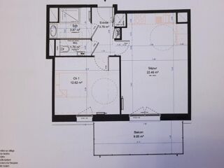  Appartement à vendre 2 pièces 45 m²