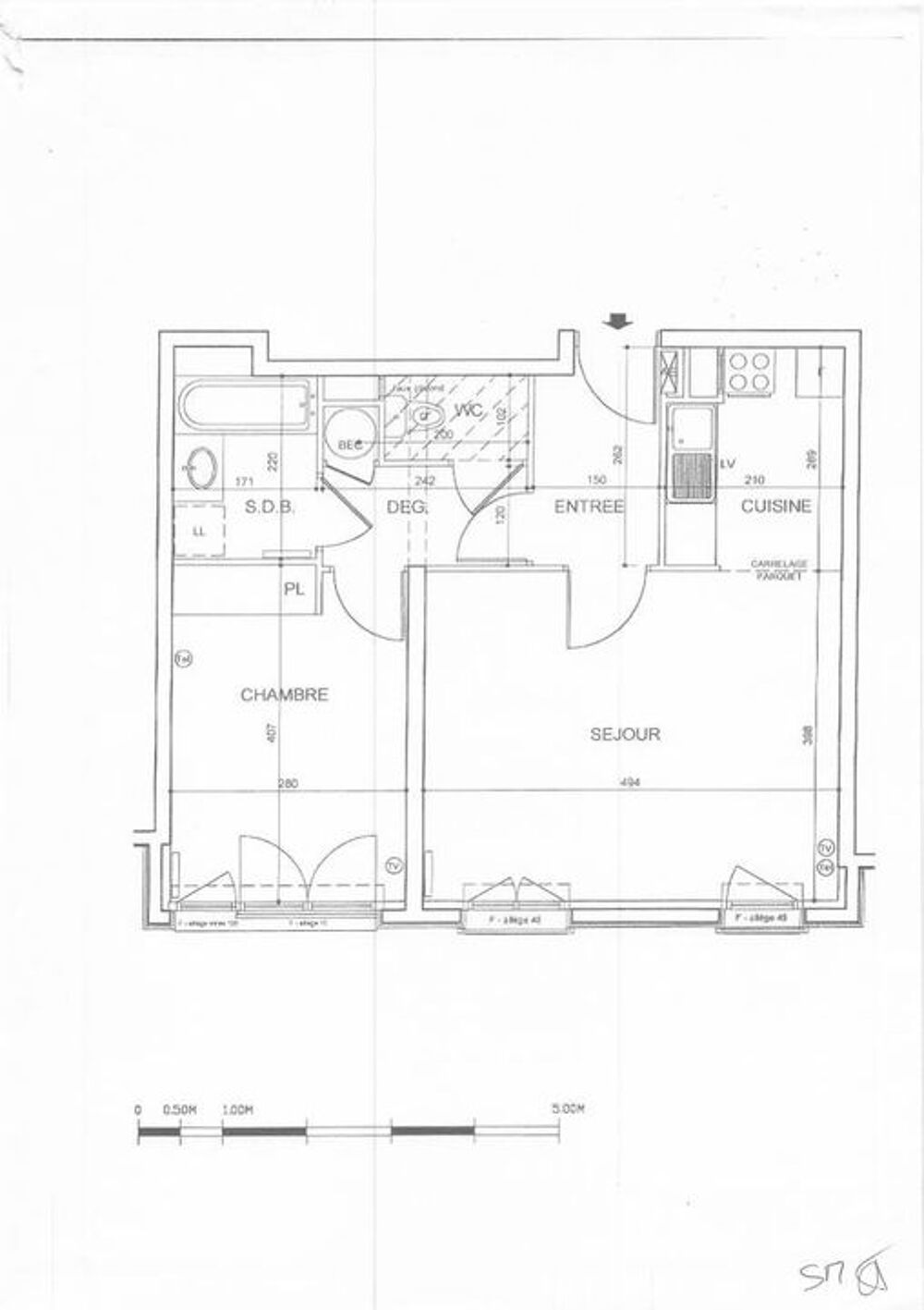 Appartement de 54m2 à louer sur Issy-les-Moulineaux