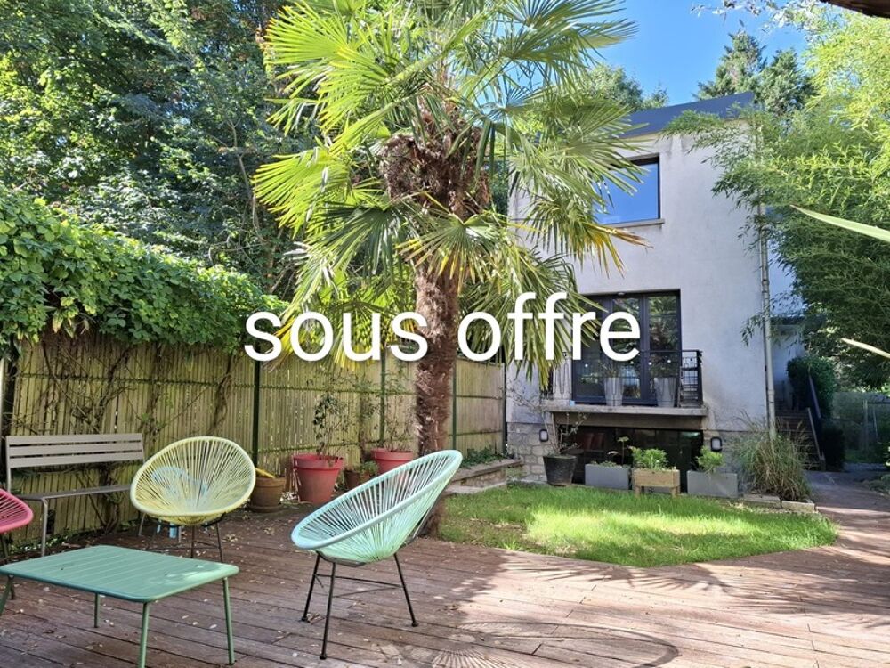 MAISON NON MITOYENNE - 152 M² - 4 CHAMBRES - TERRAIN 300 M²  QUARTIER JEAN JAURES / LE PLESSIS ROBINSON (92)