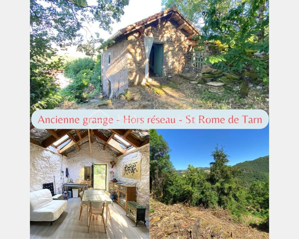 ? Ancienne grange en pierre  Un refuge au coeur de la nature  Saint-Rome-de-Tarn