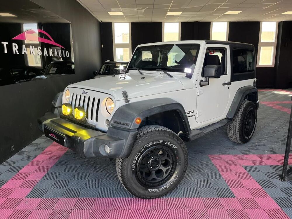 Wrangler V6 3.6 284 CH SPORT 2014 occasion 06700 Saint Laurent Du Var