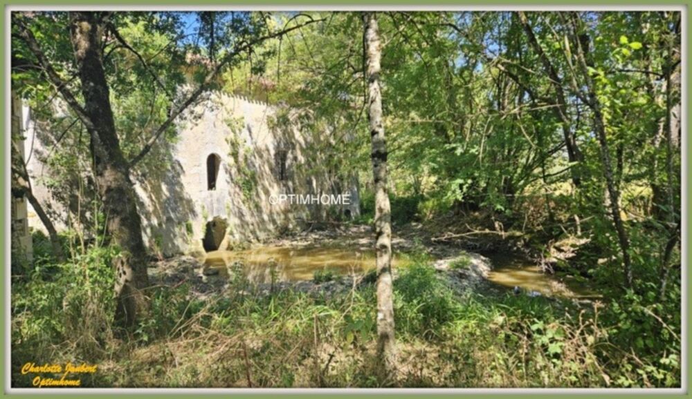 Vente Maison moulin à rénover avec dépendances et plus de 1,5 ha de terrain Montmoreau saint cybard