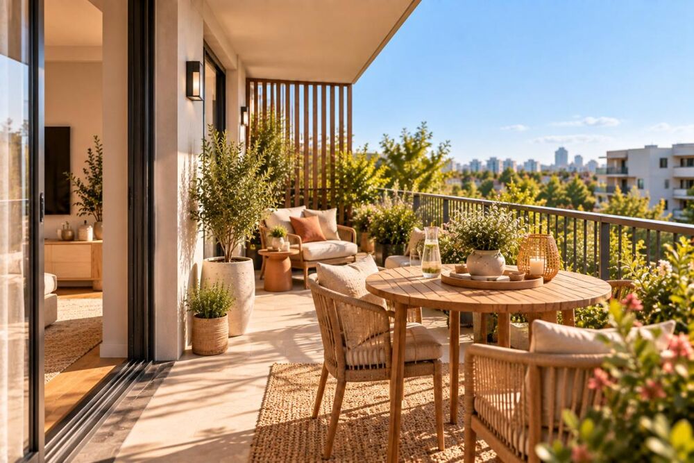 RARE  Grand studio de 31 m² avec superbe balcon