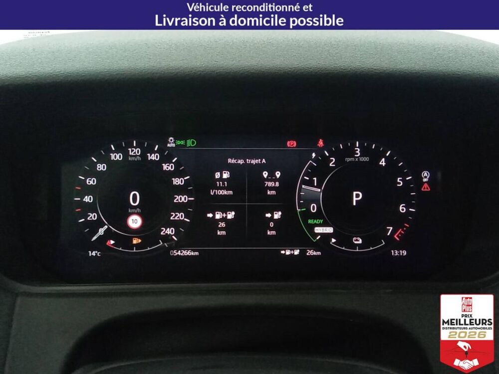 Range rover velar 2.0L P400e PHEV 404 2021 occasion 10150 Lavau