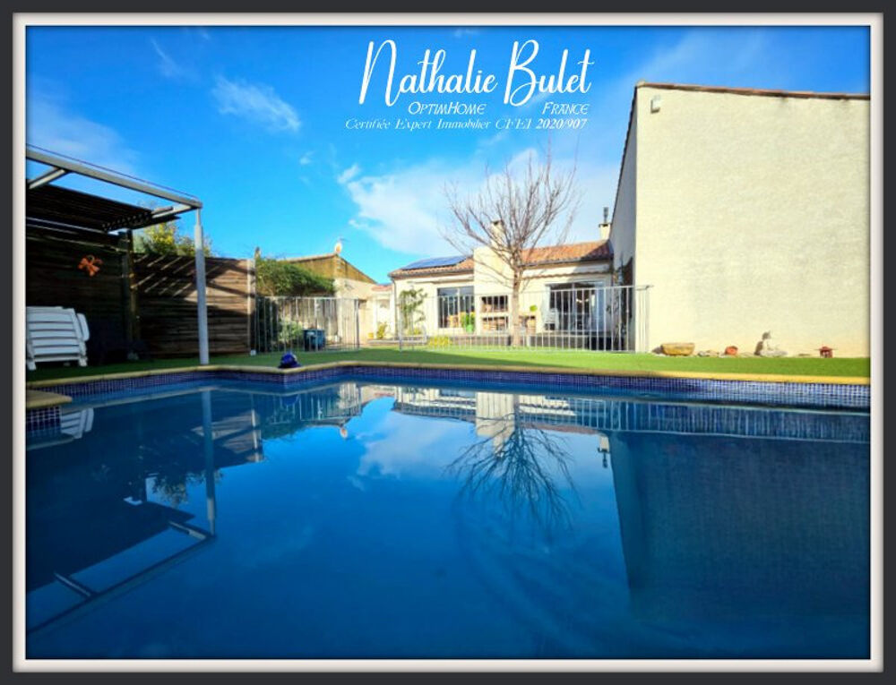 Vente Maison Maison 128 m² avec piscine – garage - 3 chambres - Saint-Chinian Saint chinian