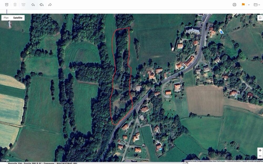 Vente Terrain Terrain à vendre de 2 247,00 m²  () Pouyastruc