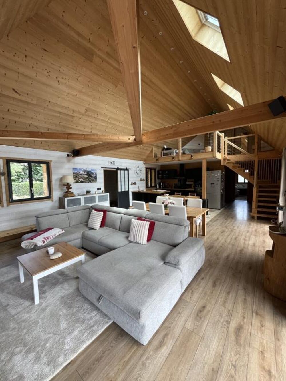 Vente Maison Maison coup de coeur en ossature bois de 168 M2 4 chambres Beaux volumes et au calme Fierville les parcs
