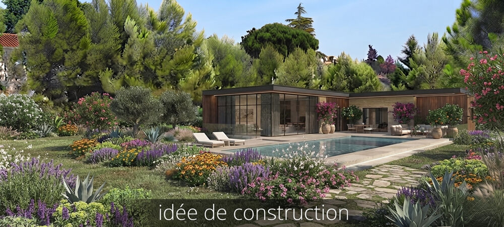 Vente Terrain MARSEILLETTE : TERRAIN 1430M² LIBRE DE CONSTRUCTION Marseillette