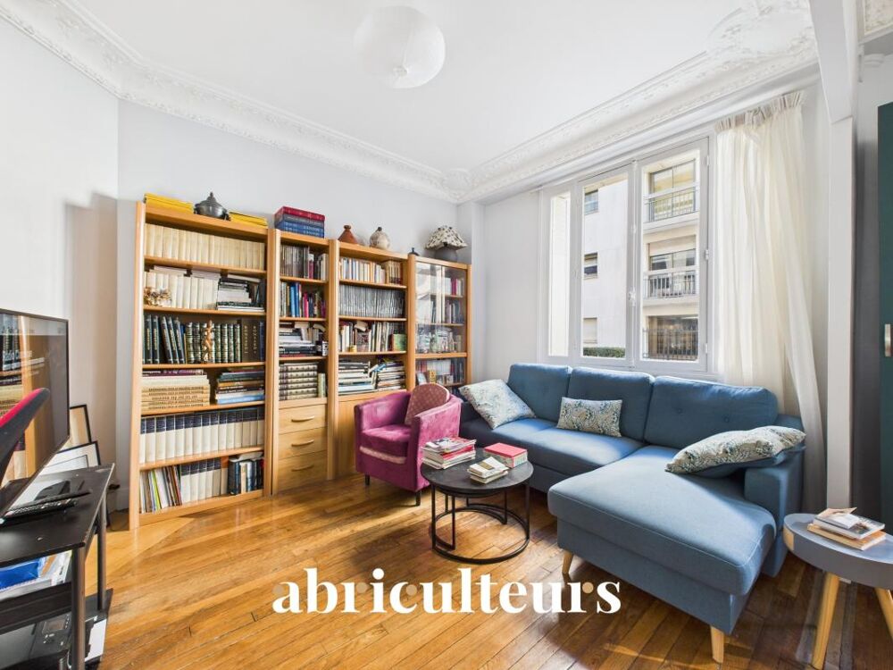 Vente Appartement 4 pièces au calme sur cour arborée – Charme de l'ancien – Paris 15e Convention – 72 m² Paris 15