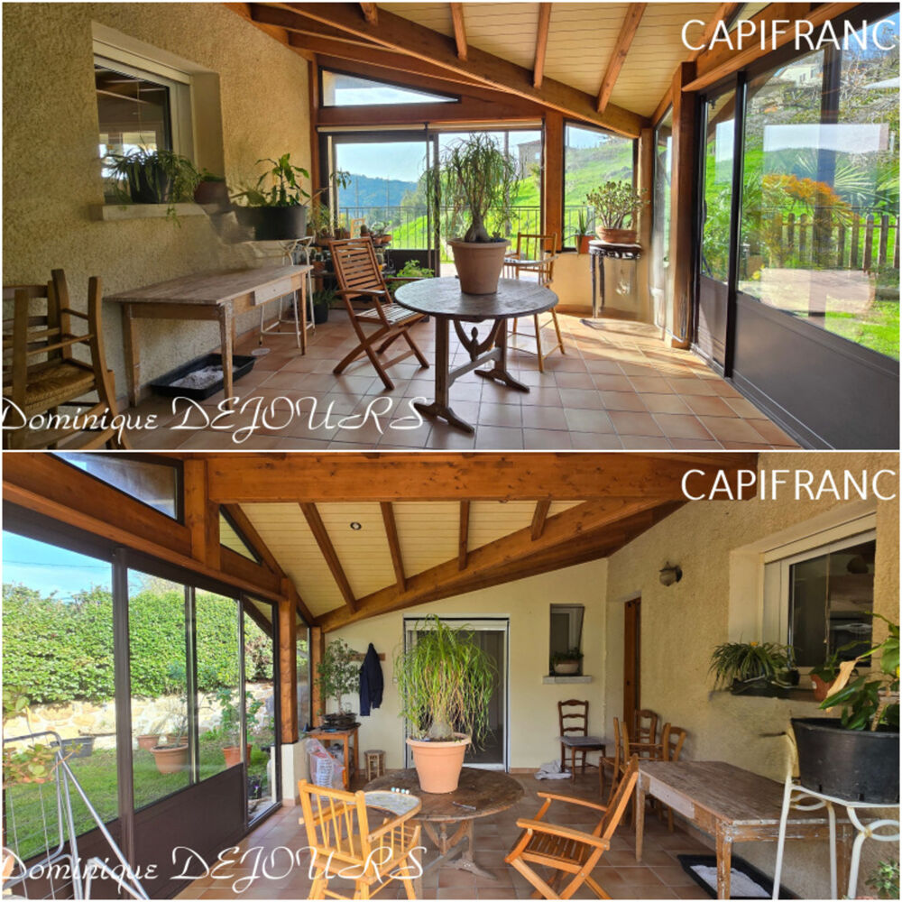 Vente Maison Tènement immobilier : 2 habitations et un ancien hangar agricole - 6200m² autour de la maison + bois de chênes 9700m² - source e Saint michel de chabrillanoux