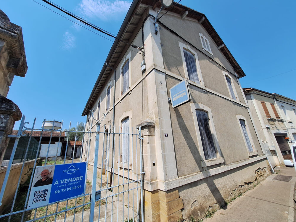? RISCLE CENTRE  160 m² + GRENIER 80 m²  INVESTISSEUR / FAMILLE