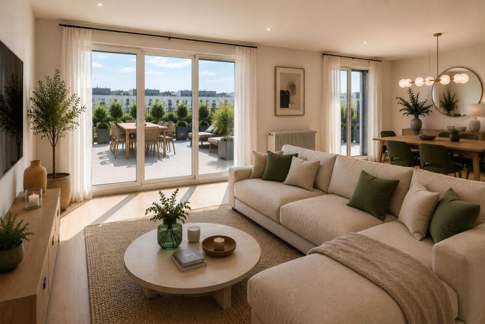 Exceptionnel 5 pièces avec immense terrasse  Thiais / Sainte-Marthe Parc  proche ligne 14