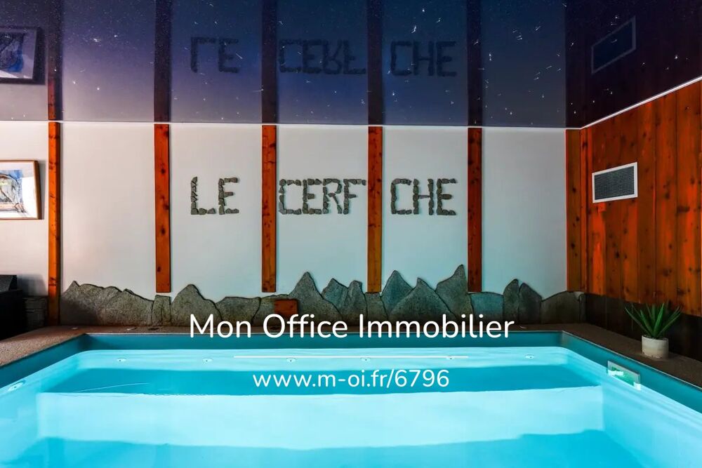 Vente Chalet Référence : 6796-MBE. - Chalet Haut de Gamme de 350m² avec piscine et garage XXL La salle les alpes