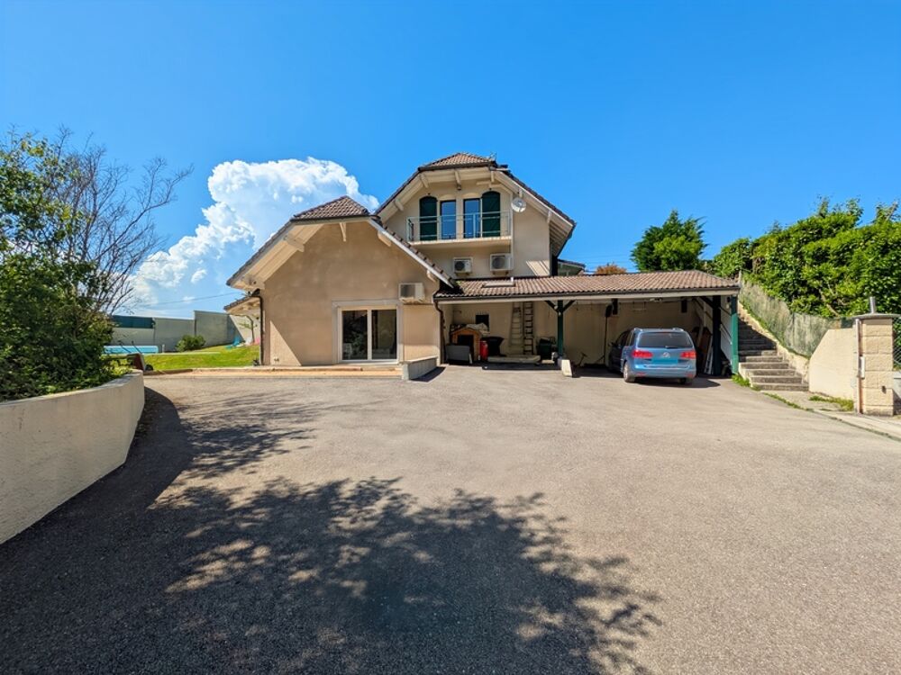 À vendre Maison 6 pièces LOISIN (74) Maison familiale avec piscine et dépendance  Secteur recherché aux portes de Genève