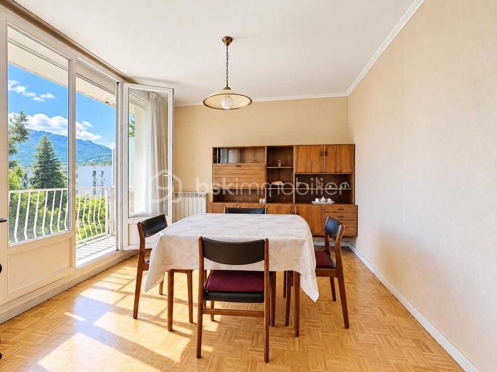 Vente Appartement SAINT-MARTIN-D'HÈRES – T4 84 M² – BALCON SUD OUEST – VUE MONTAGNES – PARKING Saint martin d heres