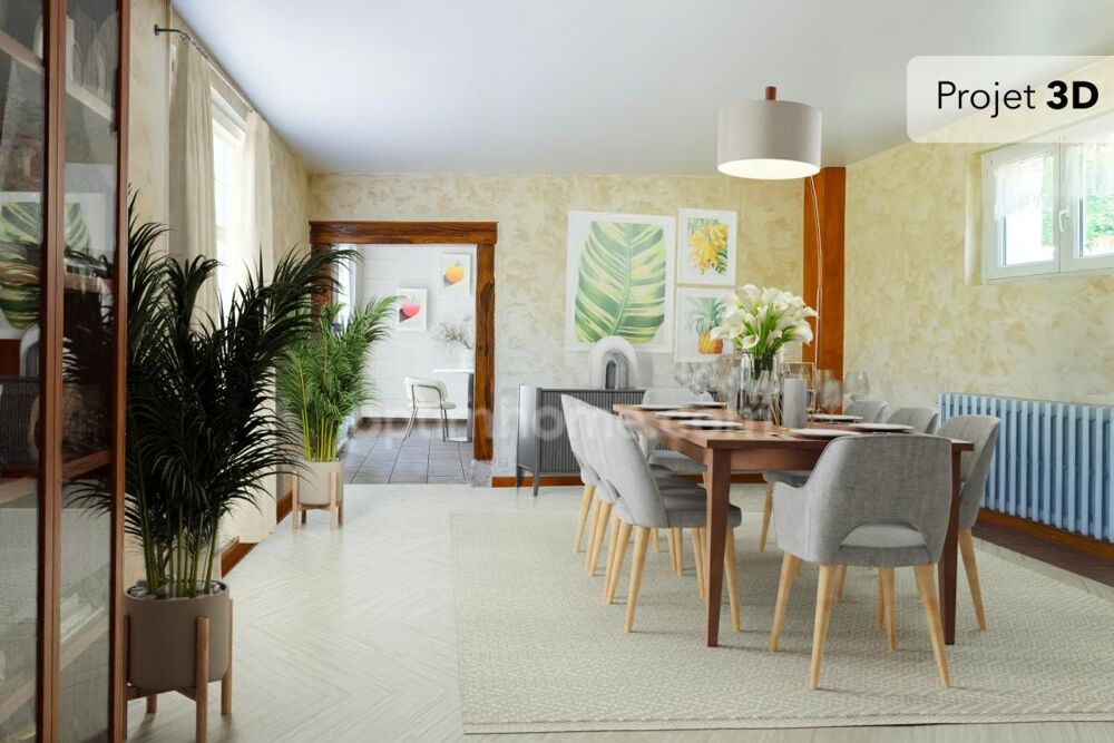 Vente Maison Aux portes de Honfleur - Maison de charme - 140 m2 - 4 chambres dont 1 RDC - 2 Garages - 2 Carport - Terrain 3500 m2 Honfleur