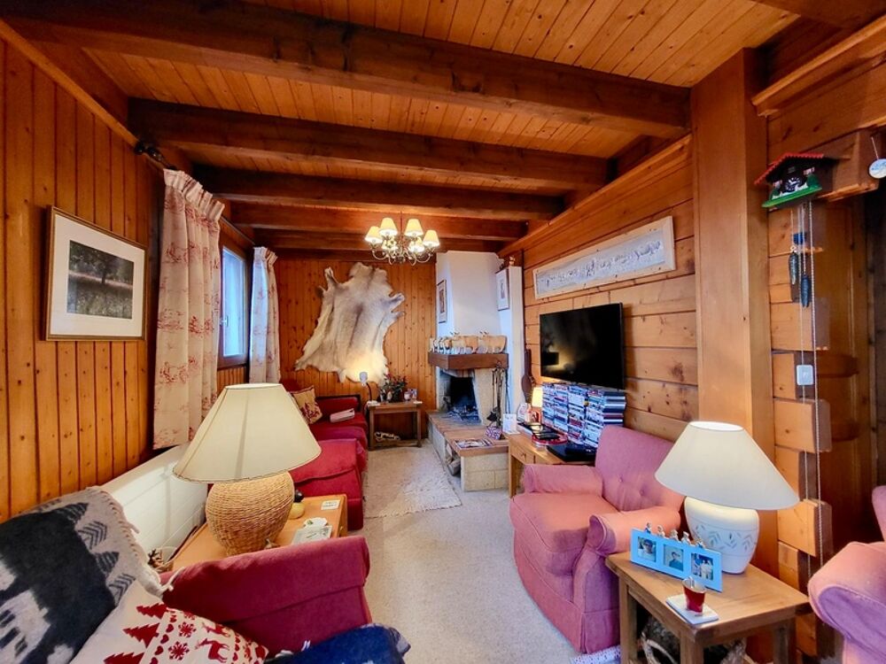 Vente Chalet Dpt Haute Savoie (74),  vendre THOLLON LES MEMISES CHALET VUE LAC  P5 Thollon les memises