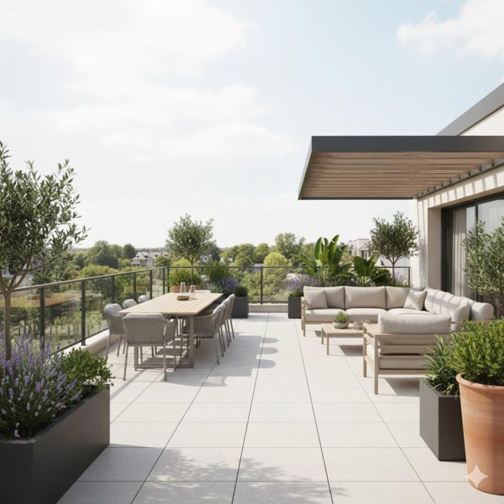 **RETOUR A LA VENTE Proche T6 DERNIERS ETAGES Grand T6 SUD-OUEST avec TERRASSES + PARKINGS**