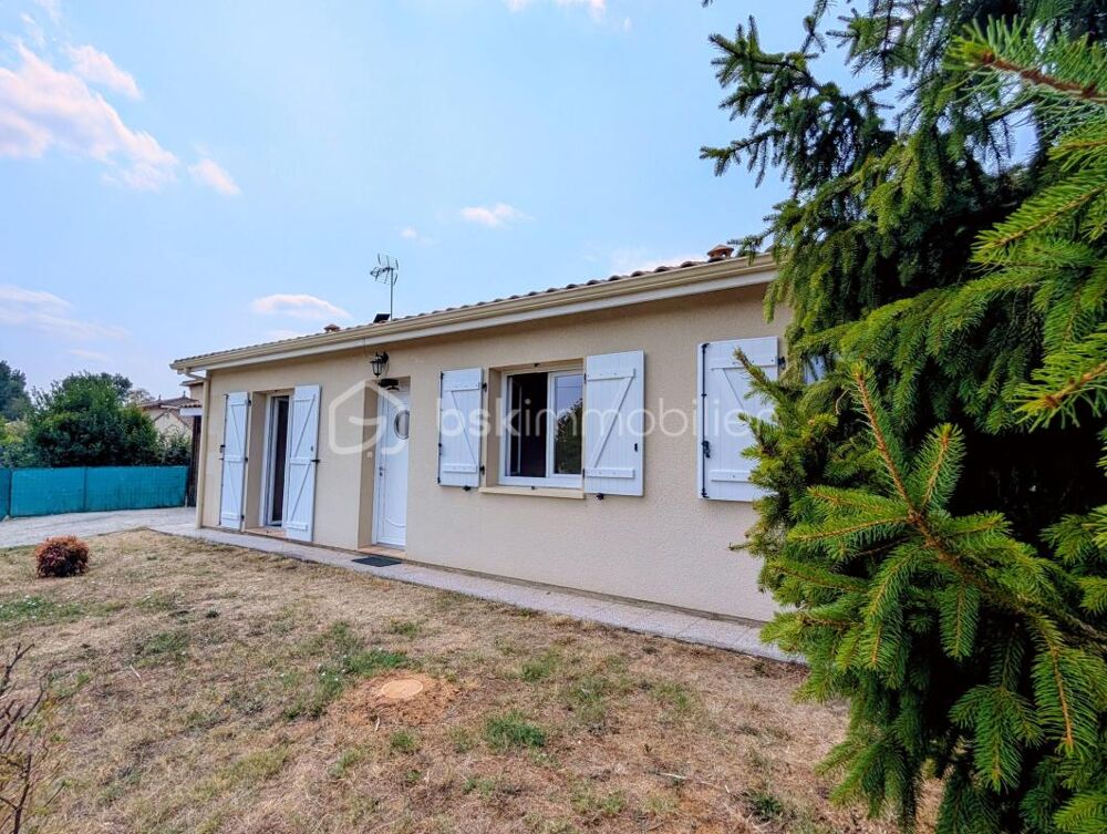 Maison de 81m² avec 3 chambres, terrain de 459m² proche Blaye