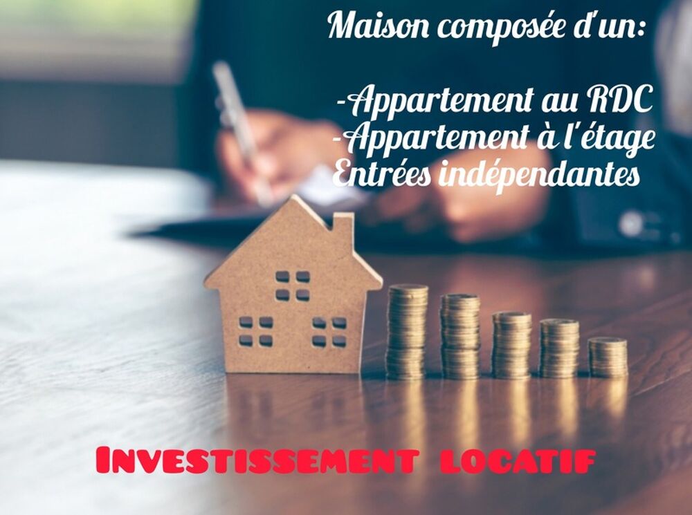 Vente Immeuble 2 appartements à louer avec 2 entrées indépendantes à Montbéliard Montbeliard
