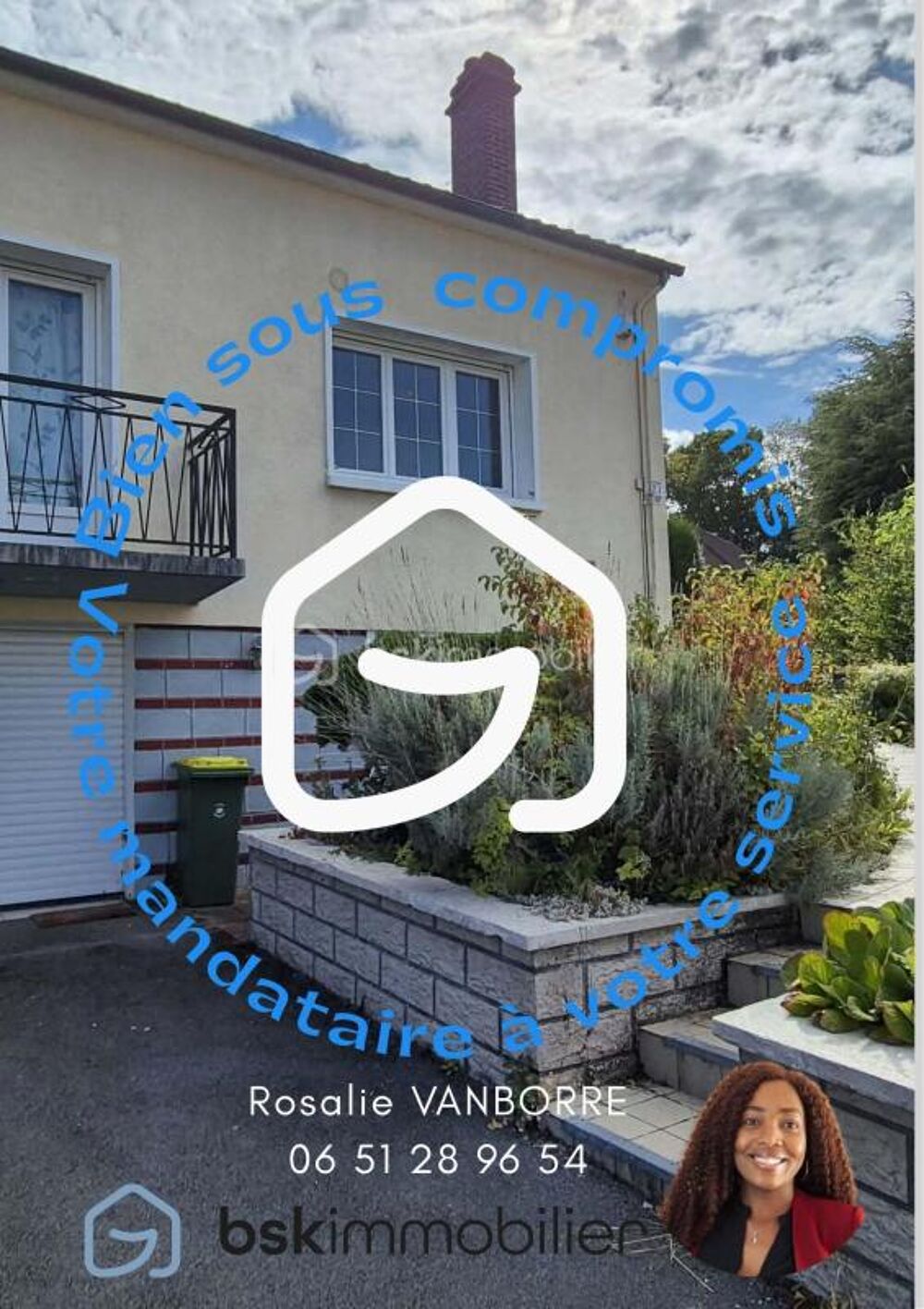 Vente Maison Maison 93m² centre-ville avec terrain 448m², veranda+balcon,sous-sol complet et Gare Dreuil les amiens