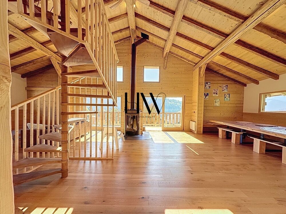 Vente Chalet Chalet d'exception à proximité de Megève – Vue panoramique sur les Aravis et Crest-Voland Megeve