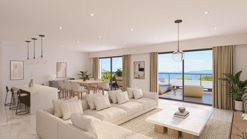 Vente Appartement PIETROSELLA (20) appartement à vendre 3 pièces 75 m2 - Vue mer, plage à pieds Pietrosella