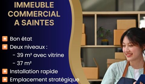Immeuble commercial 166100 17100 Saintes