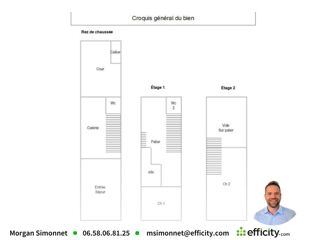  Maison � vendre 2 pi�ces 54 m�