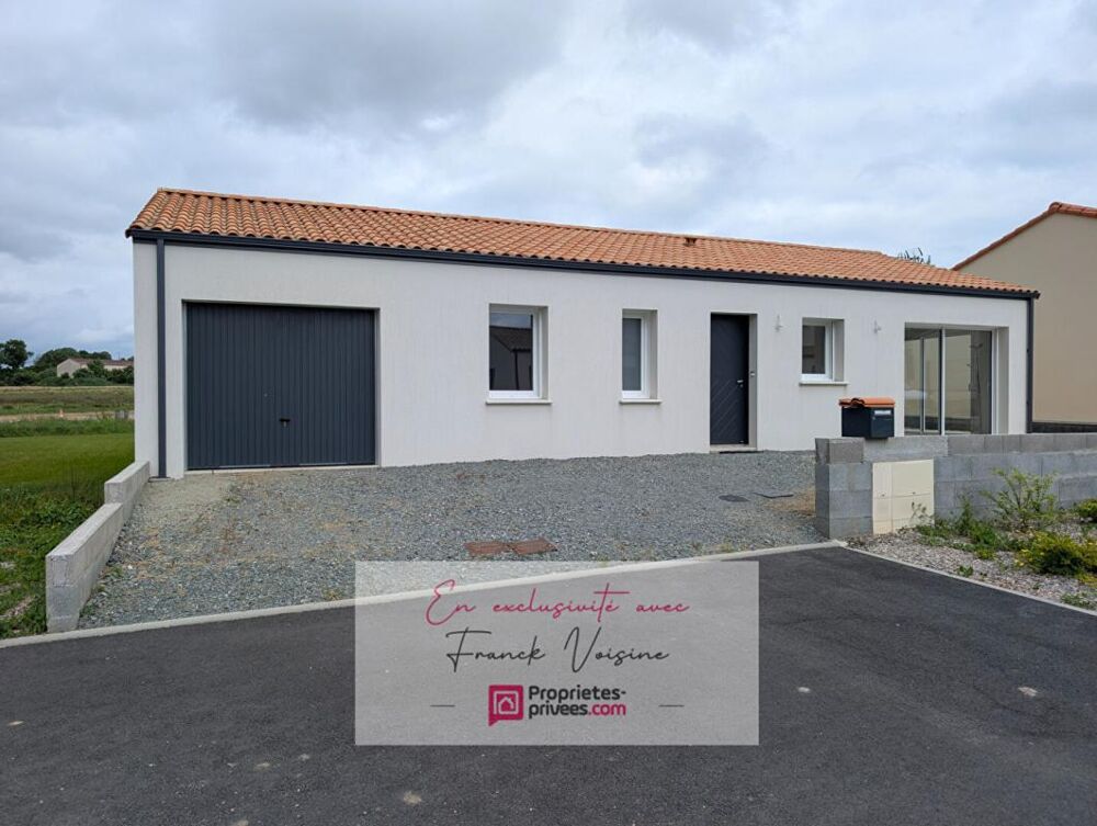 A VENDRE en Exclusivité à Saint Mars la Réorthe, Maison de 88 m2 env avec 3 chambres sur une parcelle de 314 m2 env