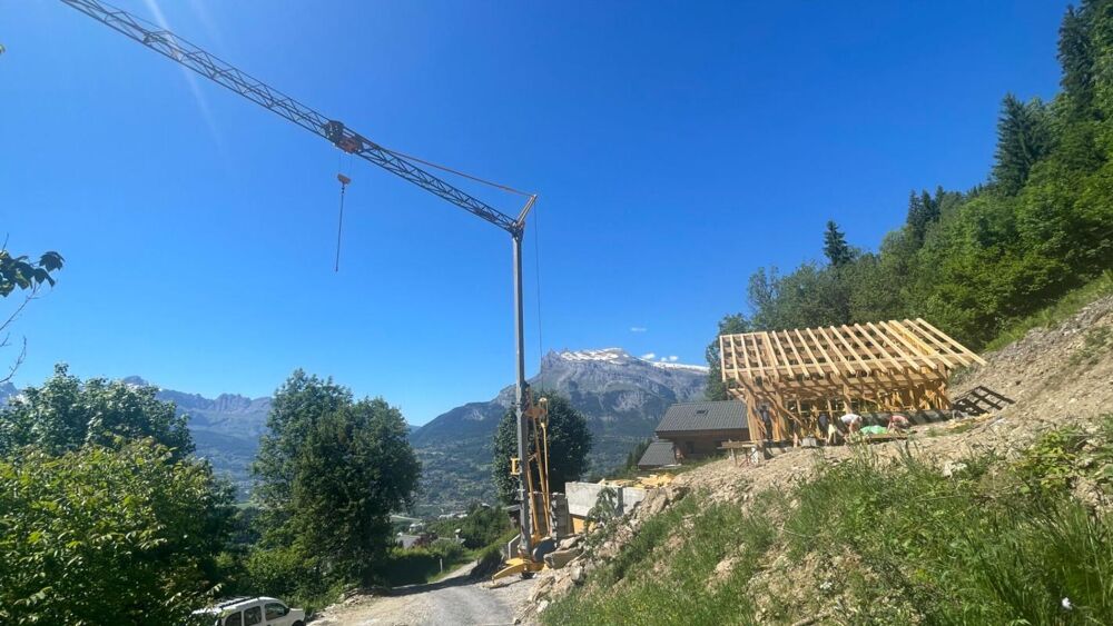 Chalet Neuf à St. Gervais avec Vue chaine des Aravis Livraison fin 2026