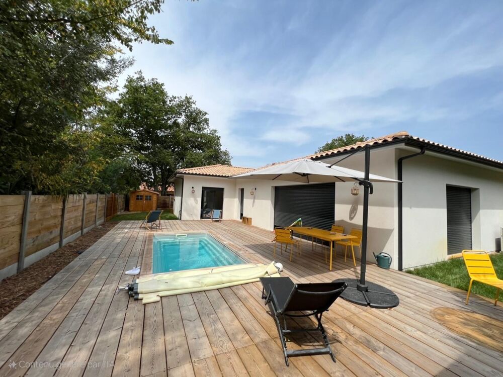 Vente Maison Maison à vendre 5 pièces ANDERNOS LES BAINS (33)-3Ch-autoconsommations-secteur calme-ss vis à vis-600m² de terrain Andernos les bains