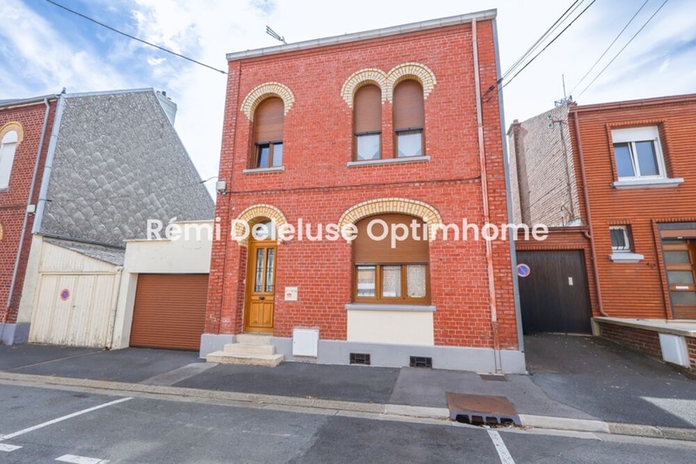 Caudry - Maison individuelle de 4 chambres avec garage & jardin clos sur 393 m²