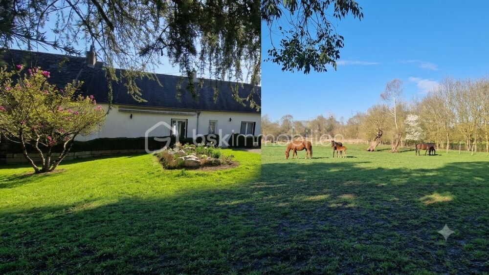 Vente Maison Sur Petit-Mars, proche Nort-sur-Erdre : longère à réhabiliter avec 2.5 hectares Petit mars